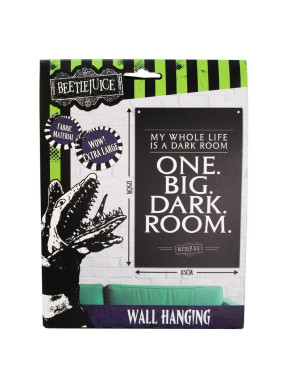 Tela Decorativa Para Pared Beetlejuice Xl (85 X 125 Cm)