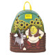 Bolso mochila Shrek & Asno & Gato Loungefly