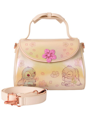 Bolso bandolera Stitch y Angel Loungefly