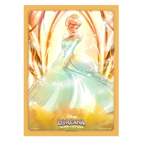 Fundas de Cartas Cenicienta (65) Disney Lorcana TCG