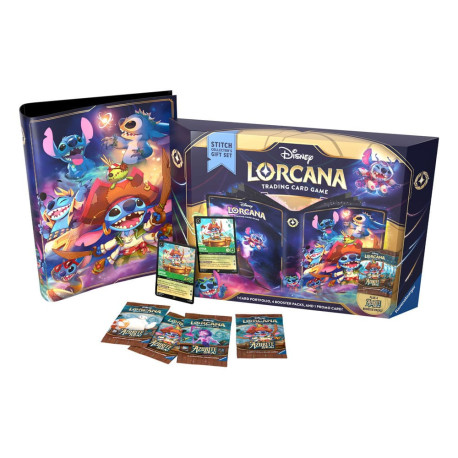 Azurite Sea TCG Set de Regalo Stitch *Inglés* Lorcana TCG Disney