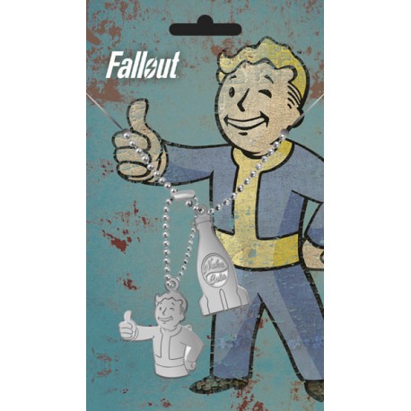 Fallout Chapas de identificación Nuka Cola