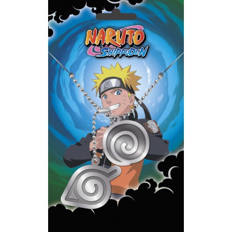 Naruto Chapas de identificación