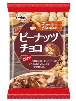 Snack Shoei cacahuete y chocolate 40g