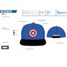 Gorra Capitán América Marvel