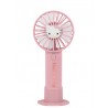 Leque de mão Hello Kitty em ouro rosa
