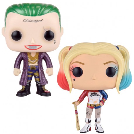 Funko Pack! Joker y Harley Quinn Escuadrón Suicida