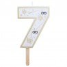 Bougie d'anniversaire Harry Potter numéro 7