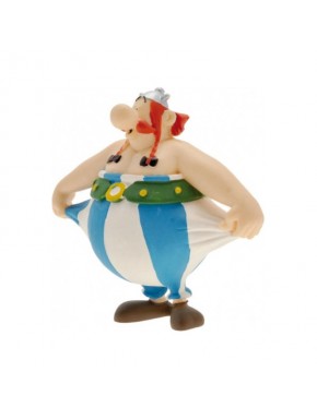Figura Obélix sujetando pantalones 8 cm