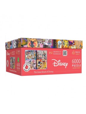 Puzzle Colección películas Disney clásicas 6000 Piezas
