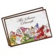 Set 2 manteles individuales 7 enanitos 45X30 cm