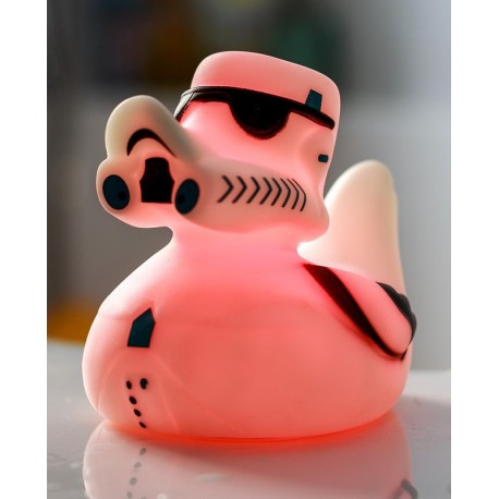 Rubber duck with Light Star Wars Stormtrooper