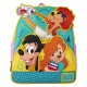 Bolso mochila de personajes de Goofy e hijo Loungefly