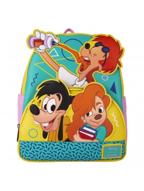 Bolso mochila de personajes de Goofy e hijo Loungefly