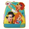 Bolso mochila de personajes de Goofy e hijo Loungefly
