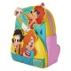 Bolso mochila de personajes de Goofy e hijo Loungefly