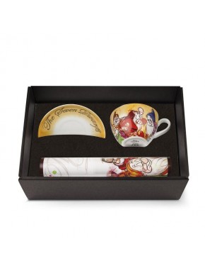 Set de taza y mantel individual 7 enanitos Blancanieves 500ml