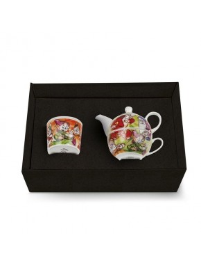 Set tetera y azucarero siete enanitos 470ml Blancanieves Disney
