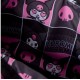 Riñonera negra Kuromi Sanrio Loungefly