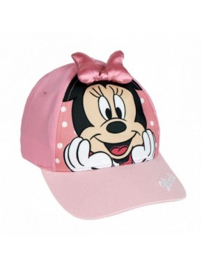 GORRA VISERA CURVA APLICACIONES MINNIE