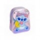MOCHILA INFANTIL PERSONAJE APLICACIONES STITCH