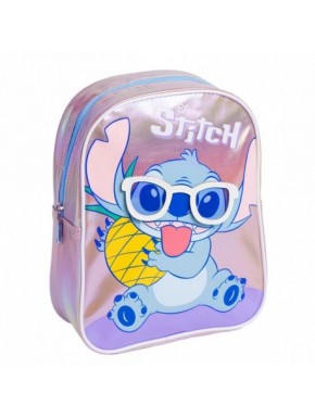 MOCHILA INFANTIL PERSONAJE APLICACIONES STITCH