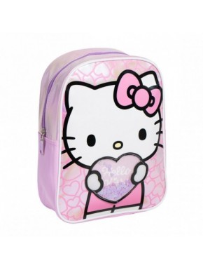 MOCHILA INFANTIL PERSONAJE APLICACIONES HELLO KITTY