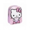 KIDS BACKPACK CHARACTER APPLICATIONS HELLO KITTY