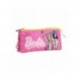 ESTUCHE PORTATODO 3 COMPARTIMENTOS BARBIE