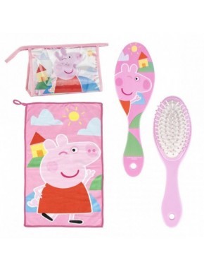NECESER ASEO VIAJE ACCESORIOS PEPPA PIG
