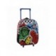 MOCHILA INFANTIL TROLLEY 3D AVENGERS