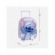 MOCHILA INFANTIL TROLLEY 3D STITCH
