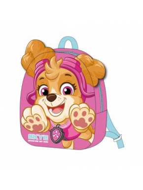 MOCHILA GUARDERIA PERSONAJE PELUCHE PAW PATROL SKYE
