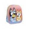 Mochila 3D para crianças Bluey - Perfeita para os pequenos aventureiros