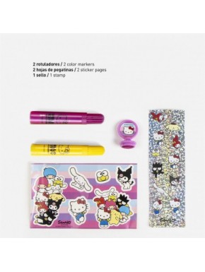 SET PAPELERÍA COLOREABLE DISPLAY HELLO KITTY