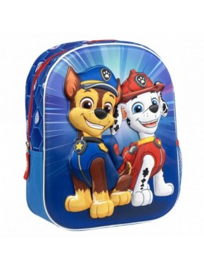 Mochila infantil 3D de Paw Patrol para aventuras