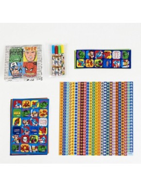 PACK PEGATINAS 1000 PIEZAS MARVEL