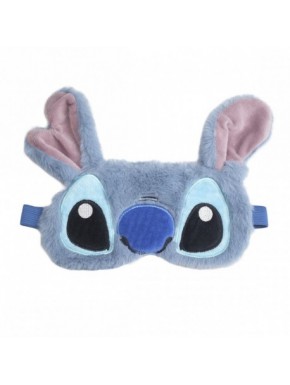 antifaz de viaje bordado de Stitch