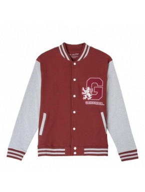 SUDADERA CON CREMALLERA COTTON BRUSHED HARRY POTTER GRYFFINDOR