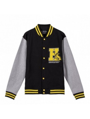 SUDADERA CON CREMALLERA COTTON BRUSHED HARRY POTTER HUFFLEPUFF
