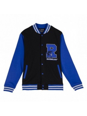 SUDADERA CON CREMALLERA COTTON BRUSHED HARRY POTTER RAVENCLAW