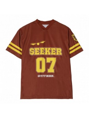 CAMISETA CORTA OVERSIZE HARRY POTTER GRYFFINDOR