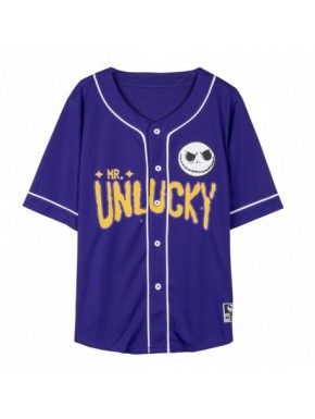 CAMISETA CORTA BASEBALL NIGHTMARE BEFORE CHRISTMAS