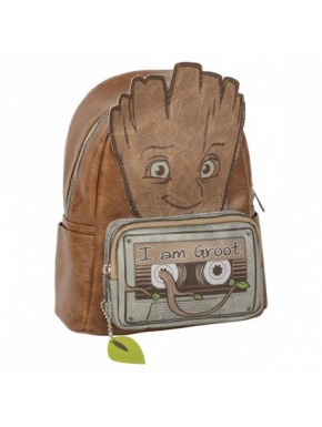 MOCHILA CASUAL MODA APLICACIONES GUARDIANS OF THE GALAXY GROOT