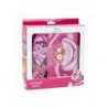 Conjunto Alice Cheshire Beauty: Elegância e fantasia em cor-de-rosa