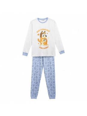 PIJAMA LARGO SINGLE JERSEY BLUEY