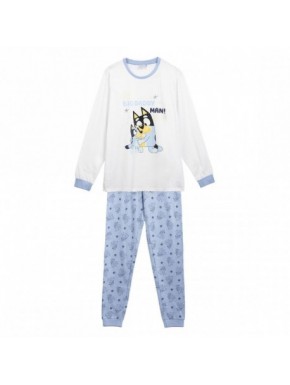 PIJAMA LARGO SINGLE JERSEY BLUEY