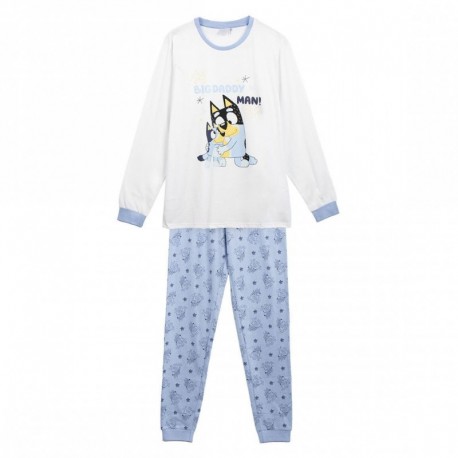 PIJAMA LARGO SINGLE JERSEY BLUEY