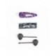 ACCESORIOS PELO CLIPS 4 PIEZAS WEDNESDAY