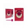 Conjunto de artigos de papelaria Toy Story - Bloco de notas e caneta Lotso